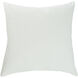 Dann Foley 24 inch White and Red Decorative Pillow