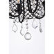Elise 4 Light 14 inch Black Flush Mount Ceiling Light