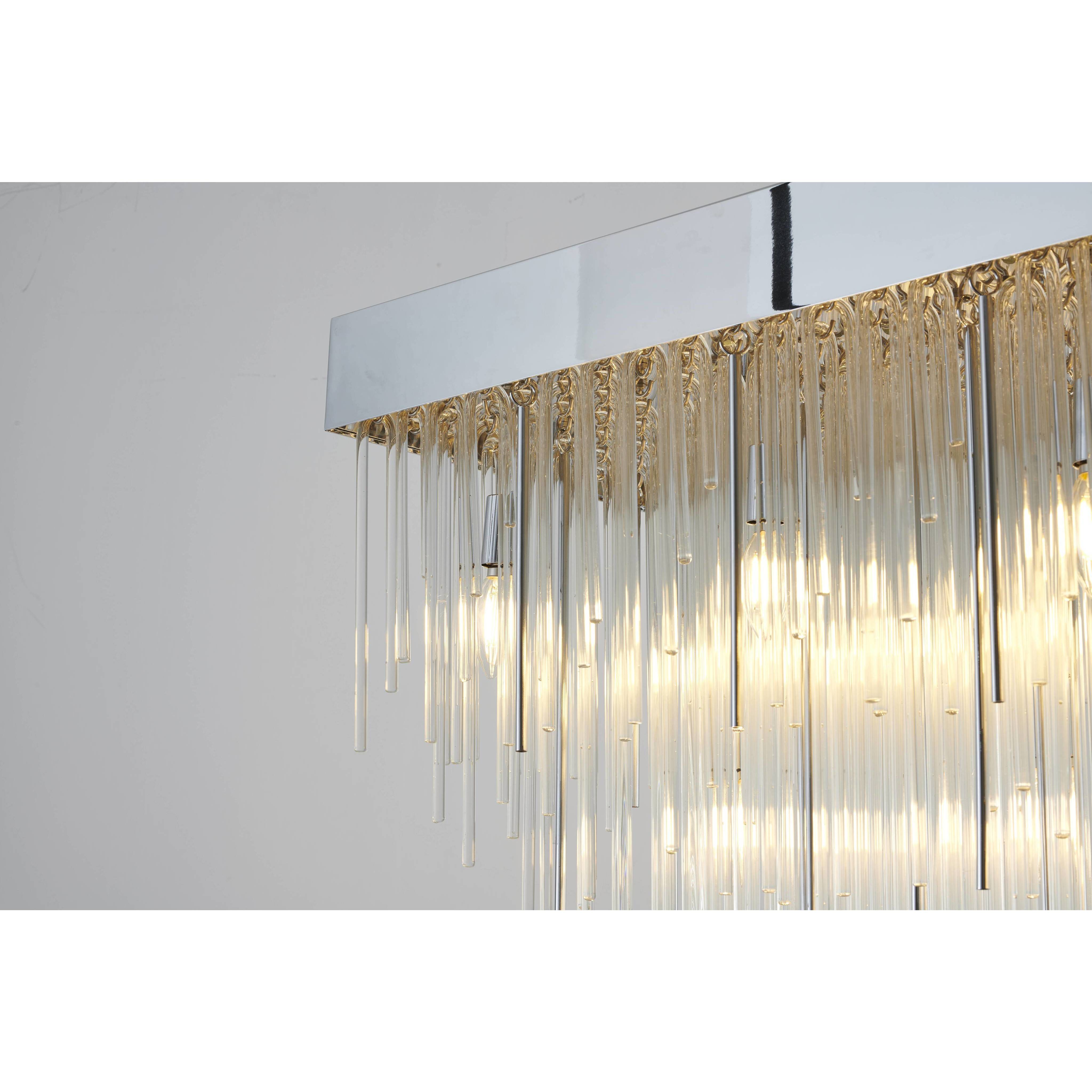 Canada 14 Light 15 inch Chrome Chandelier Ceiling Light