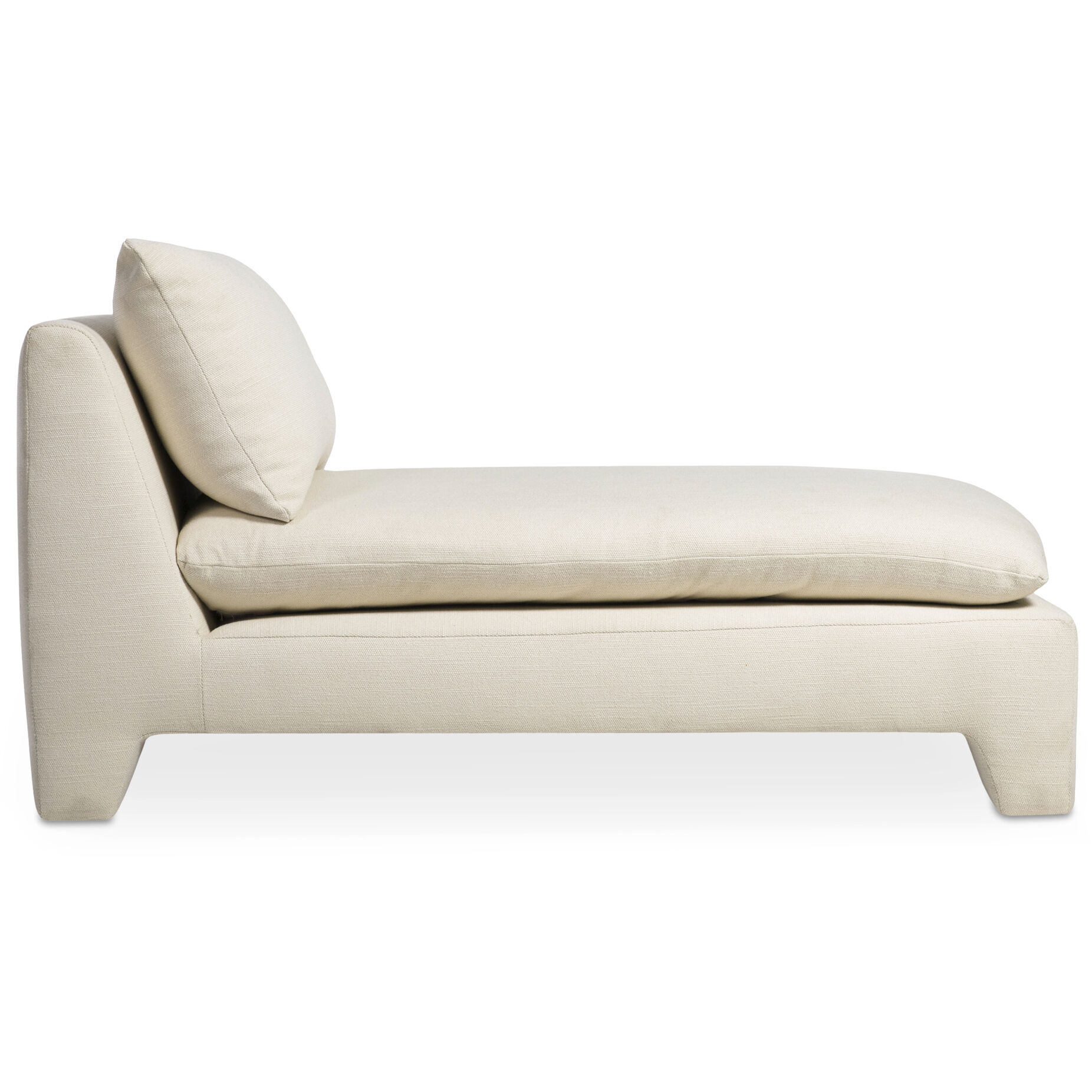 Estelle White Chaise