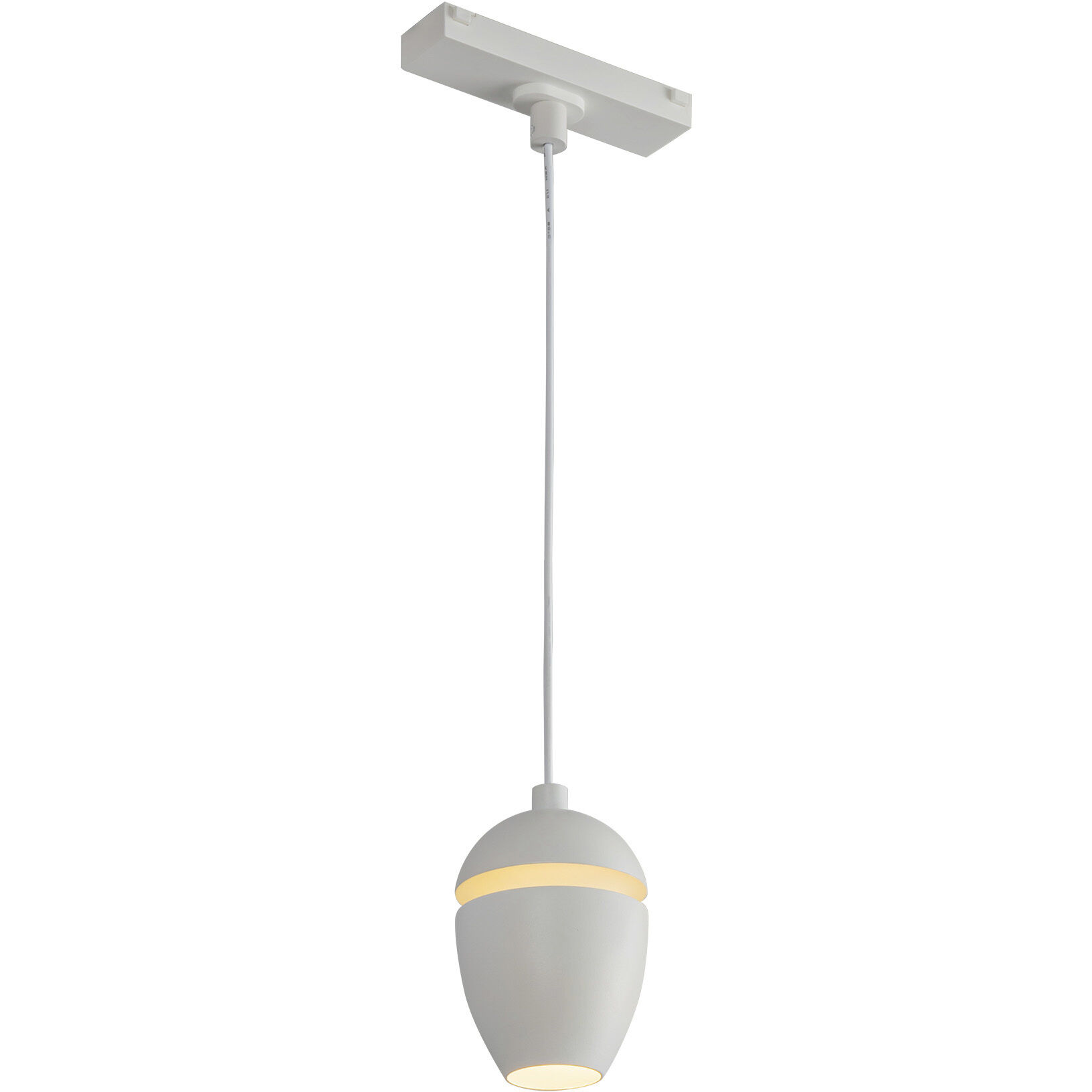 Eloa 48V DC White Trilo Track Pendant Ceiling Light