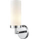Tristen 1 Light 6 inch Chrome Vanity Light Wall Light