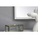 Monet 40 X 30 inch White Wall Mirror