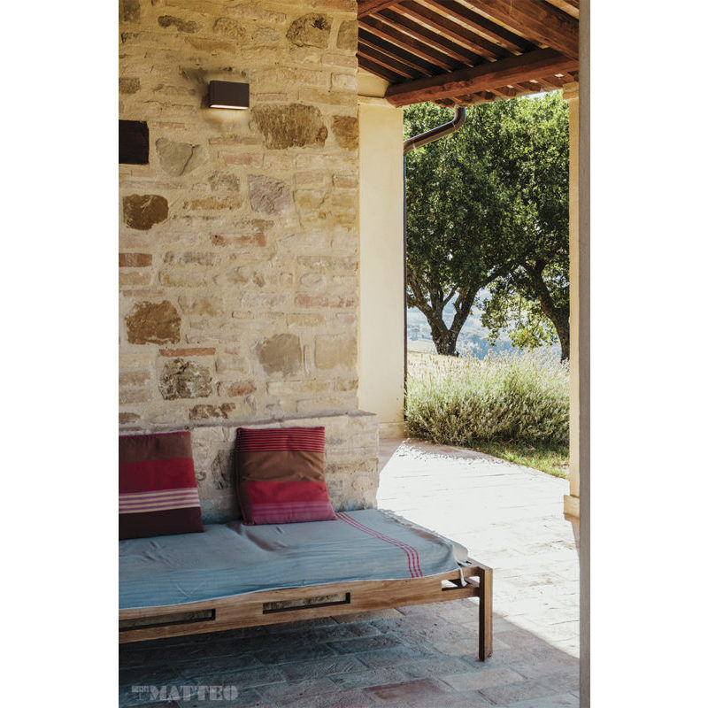 Beckett LED 5.13 inch Matte Black Outdoor Wall Light