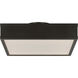 Paloma Contreras Dupont 12 inch Aged Iron Semi-Flush Mount Ceiling Light