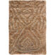 Scarborough 36 X 24 inch Charcoal, Dark Brown Rug