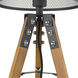 Capprice 20 inch 100.00 watt Matte Black Table Lamp Portable Light