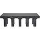 Santos 60 X 24 inch Cinder Black Coffee Table