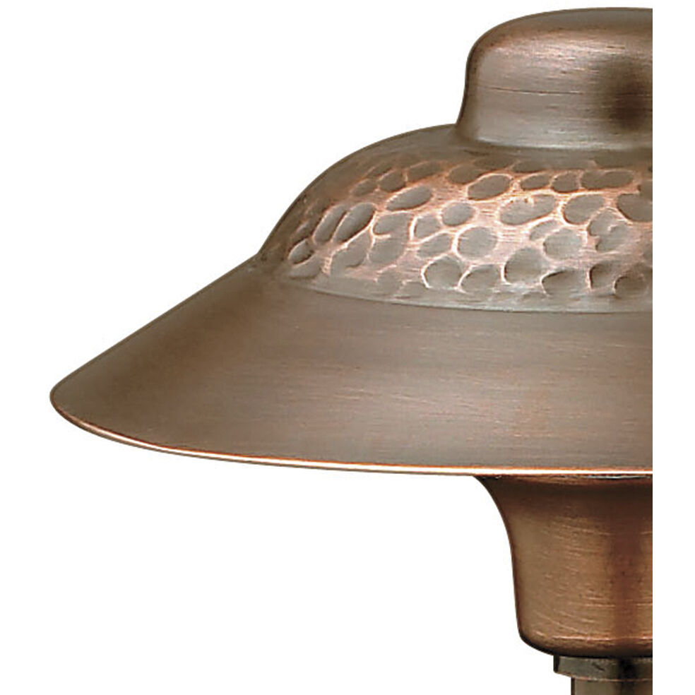Essence Hammered 12v 1.50 watt Olde Copper Landscape Path Light
