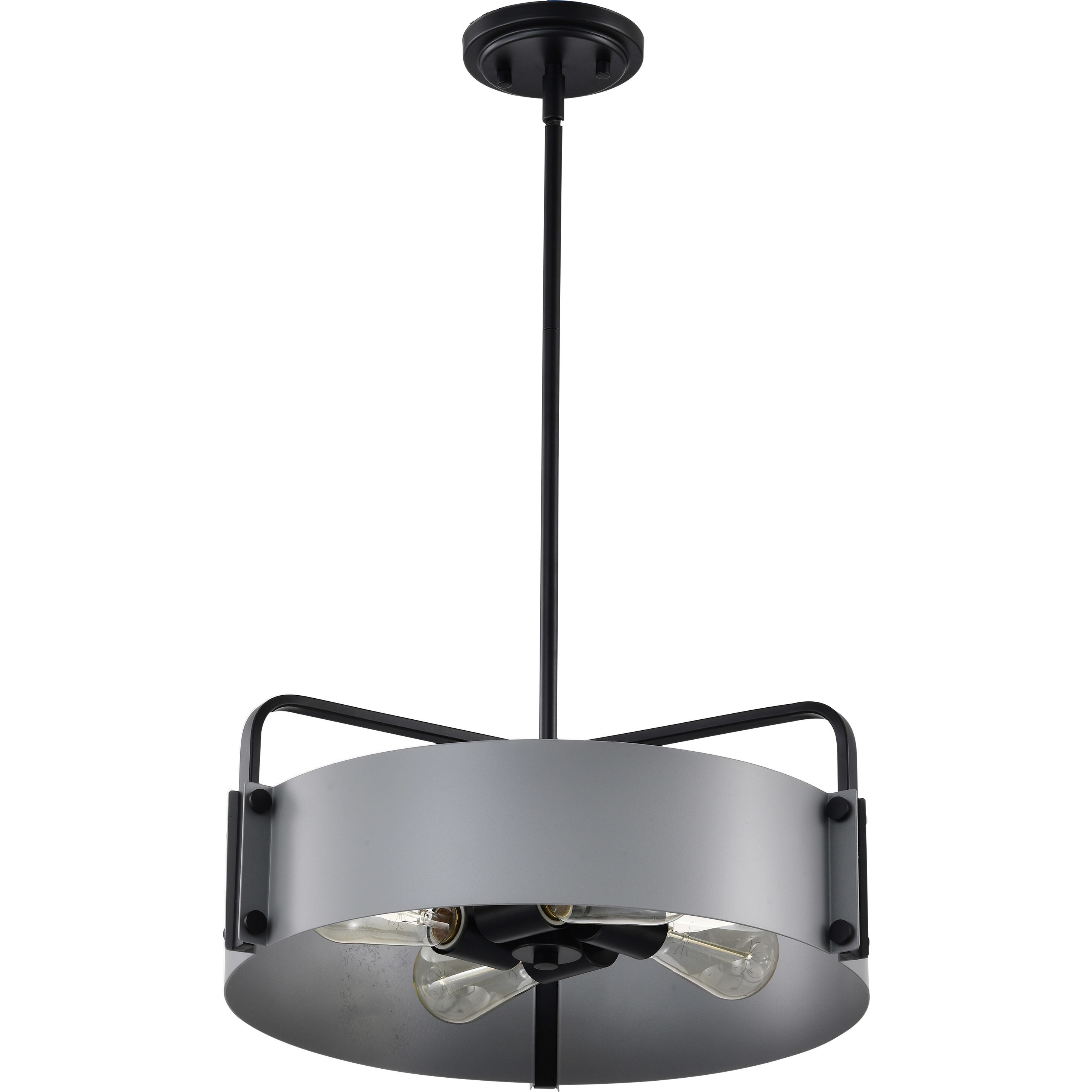 Altos 4 Light 18 inch Matte Gray Pendant Ceiling Light