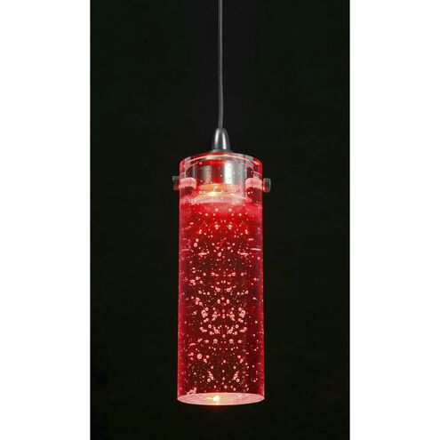 Signature LED 2 inch Brushed Steel Pendant Ceiling Light, Uni Pack