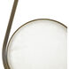 Emerald 30.5 inch Antique Brass / Marble Table Lamp Portable Light