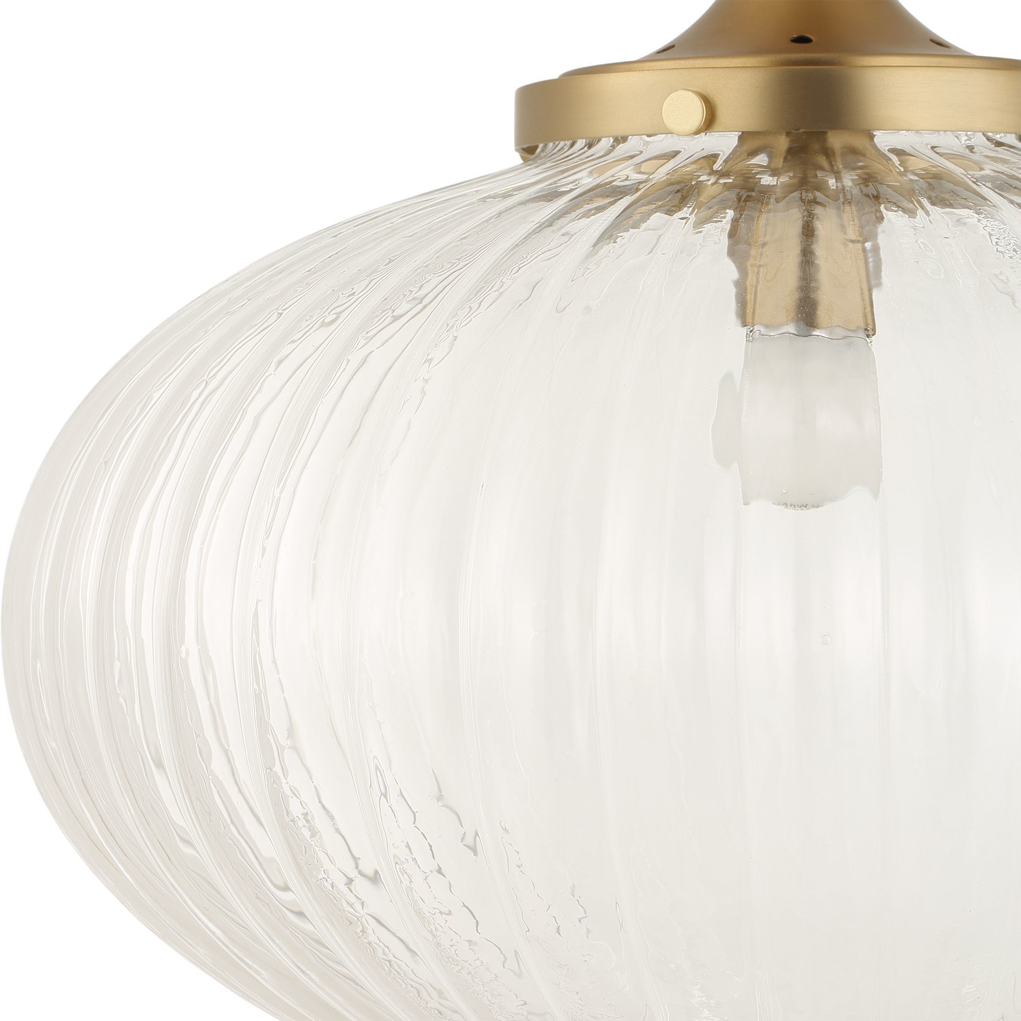 Bellaire 1 Light 16.5 inch Matte Brushed Gold Pendant Ceiling Light