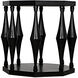 Marceo 26 X 26 inch Hand Rubbed Black Side Table