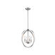 Colson 4 Light 16 inch Pewter Pendant Ceiling Light in No Shade, Mini