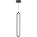 Sienna LED 3.5 inch Black Pendant Ceiling Light