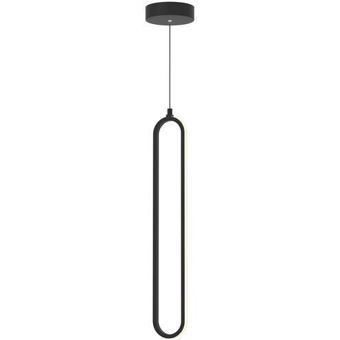 Sienna LED 3.5 inch Black Pendant Ceiling Light