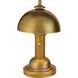 Thomas O'Brien Totie 11 inch 40 watt Hand-Rubbed Antique Brass Task Lamp Portable Light