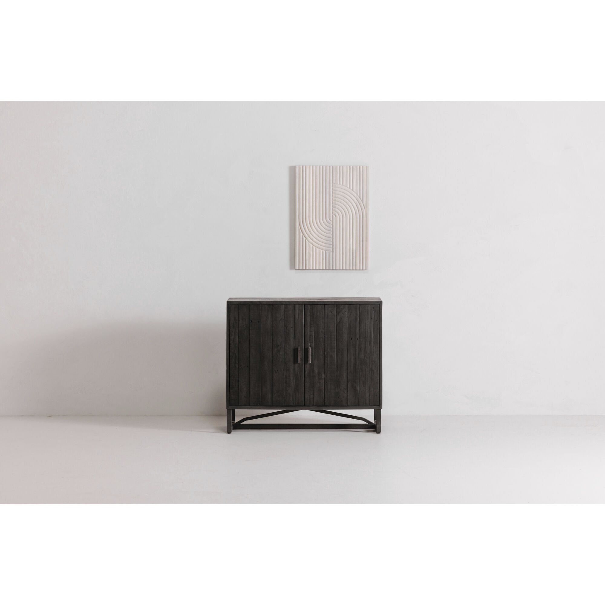 Sierra Black Cabinet, 2 Door