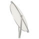 Zeitlos 75 inch 78 watt Satin Nickel Floor Lamp Portable Light, Bankamp Astoria
