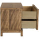 Musashi Dark Walnut Dresser, 2 Drawer