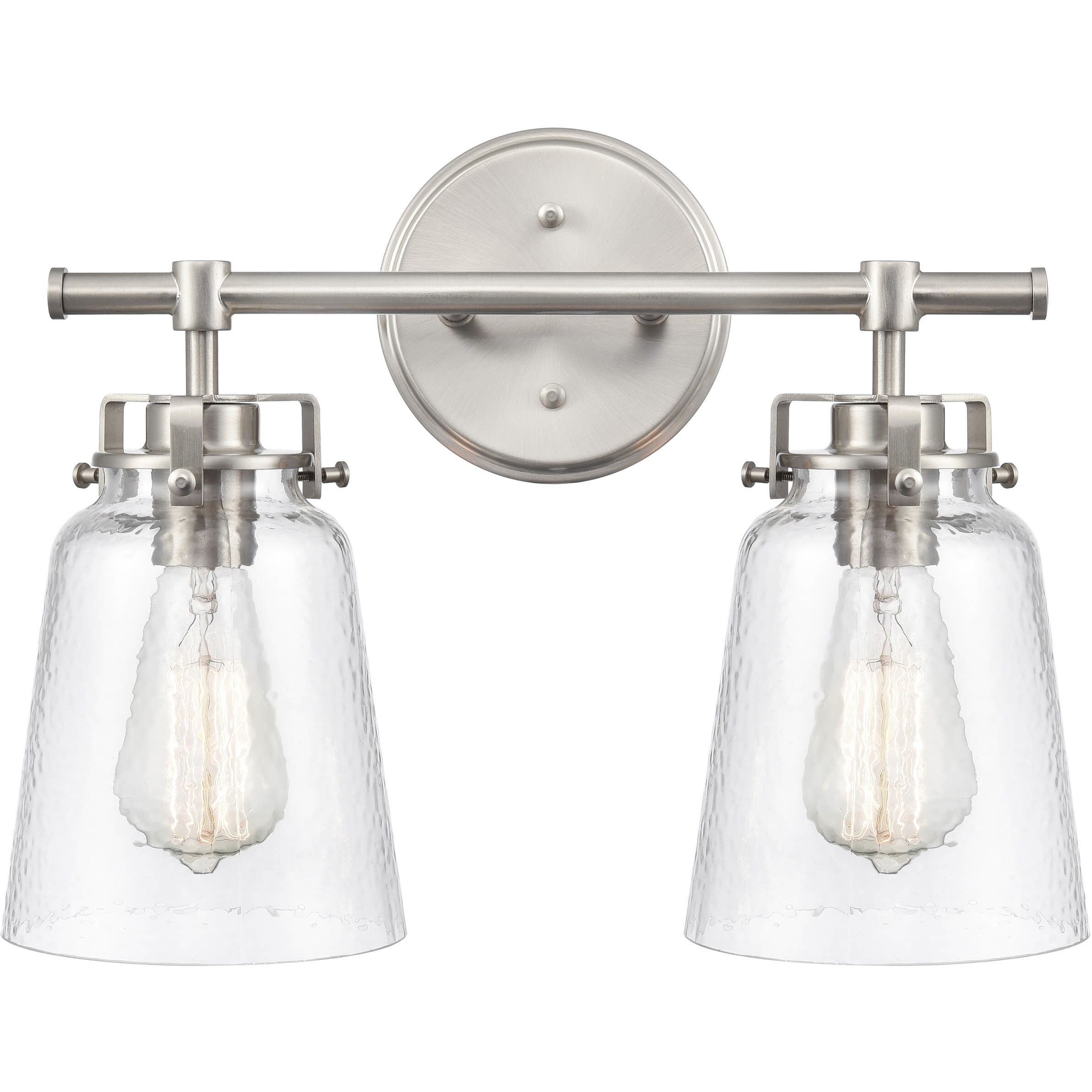 Amberose 2 Light 16.00 inch Bathroom Vanity Light