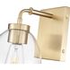 Dawes Sconce Wall Light in Brass