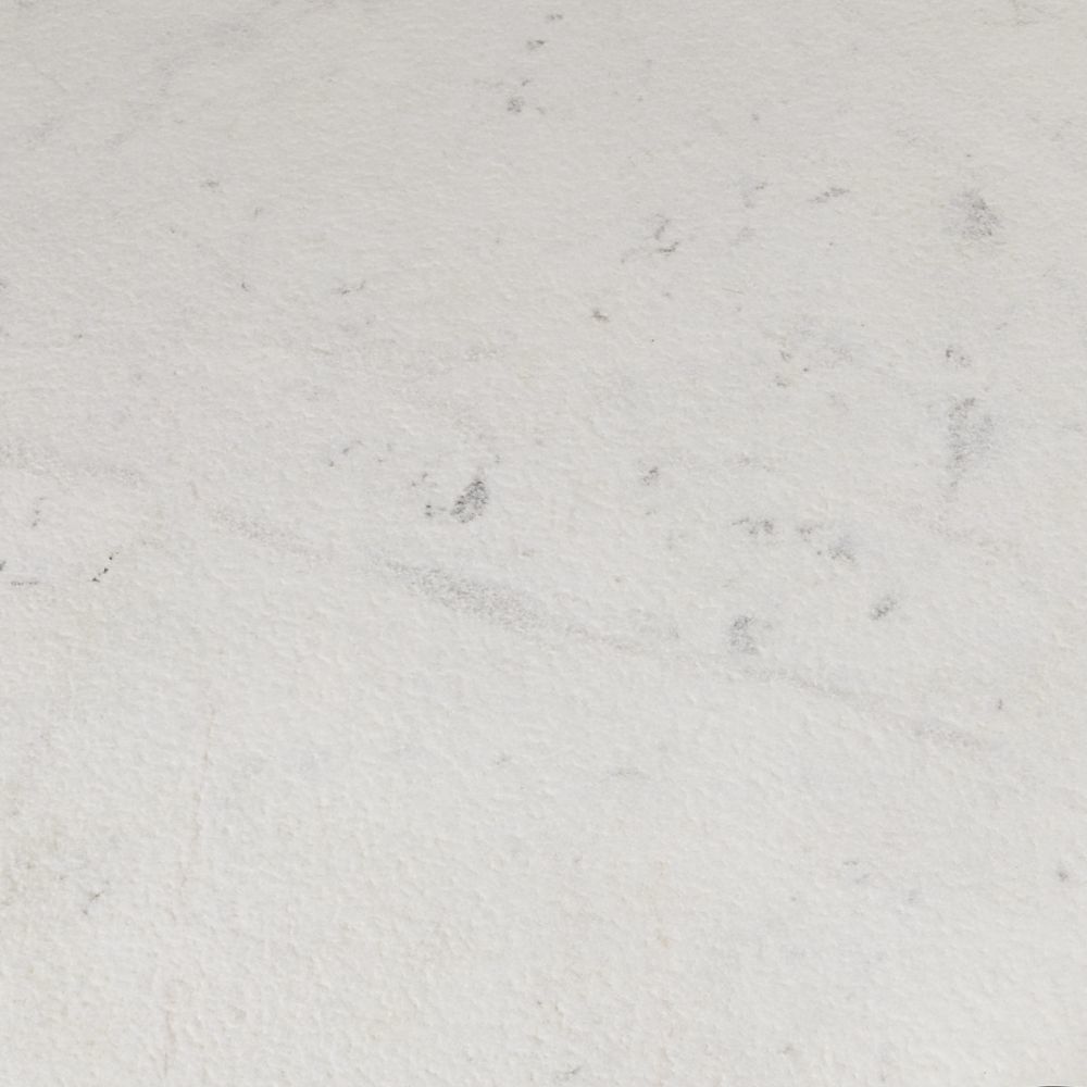 Delaney 52 X 24 inch White Marble and Umber Mango Wood Coffee Table