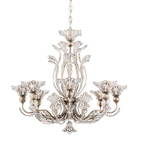 Rivendell 8 Light Antique Silver Chandelier Ceiling Light