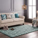 Marigold 114 X 90 inch Mint Indoor Area Rug, Rectangle
