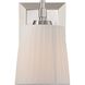 Yep Brilia 1 Light 5.5 inch Polished Nickel Wall Sconce Wall Light