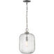 Cabot 1 Light 10 inch Polished Nickel Pendant Ceiling Light