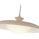 Alora Mood Minori 1 Light 15.5 inch Peach Pendant Ceiling Light