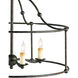 Fitzjames 4 Light 20 inch Mayfair Pendant Ceiling Light, Small, Semi-Flush Convertible