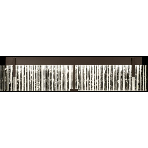 Terra 4 Light 28.8 inch Bronze Bath Vanity Light Wall Light in Rake