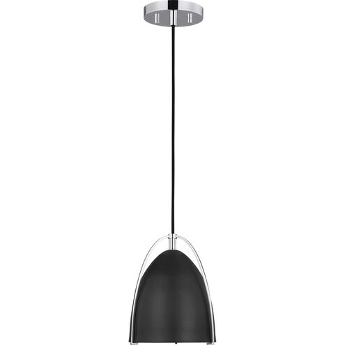 Sean Lavin Norman 1 Light 6.25 inch Chrome Pendant Ceiling Light