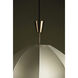 Arden 1 Light 22 inch Patina Brass Outdoor Pendant