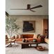 Atlas Irene-3H 72 inch Walnut Tone Ceiling Fan