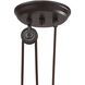 Farmhouse 1 Light 8 inch Oil Rubbed Bronze Mini Pendant Ceiling Light
