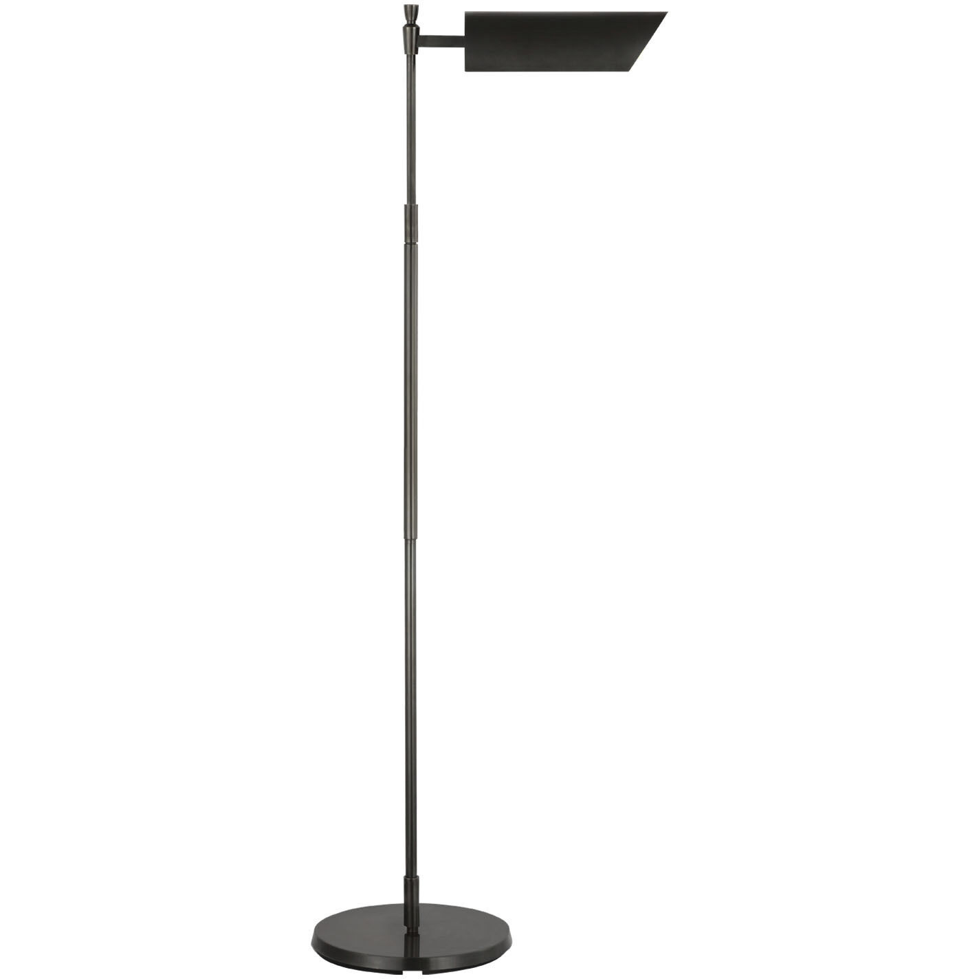 Thomas O'Brien Bravo 43.5 inch 8.00 watt Bronze Adjustable Pharmacy Floor Lamp Portable Light