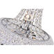 Empire 6 Light 14 inch Chrome Chandelier Ceiling Light