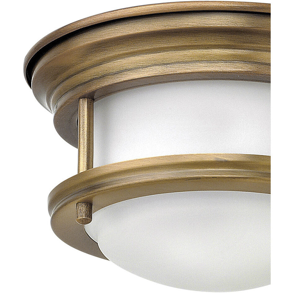 Hadley LED 7.75 inch Brushed Bronze Indoor Flush Mount Ceiling Light