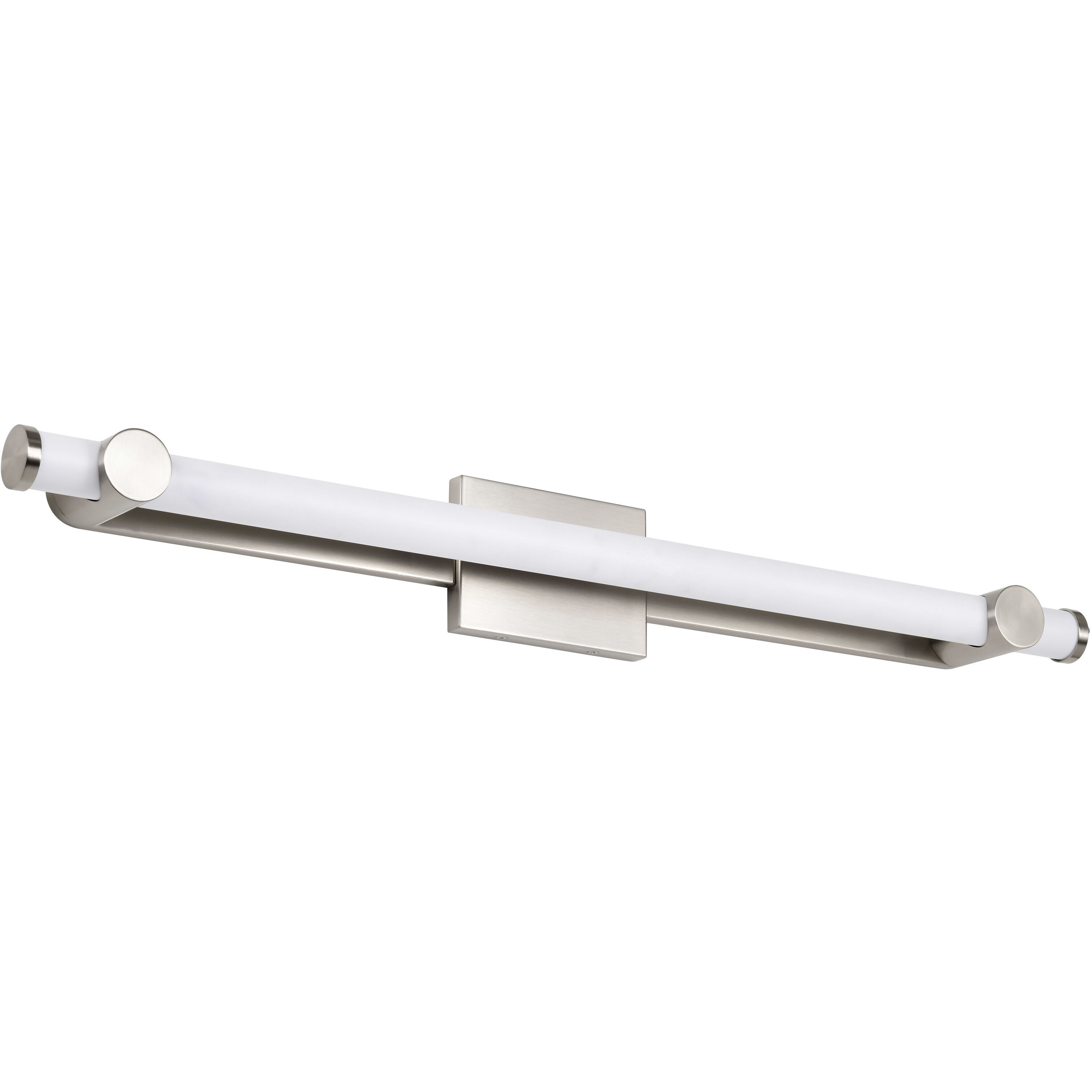 Bowman LED 35.88 inch Brushed Nickel Vanity Light Wall Light