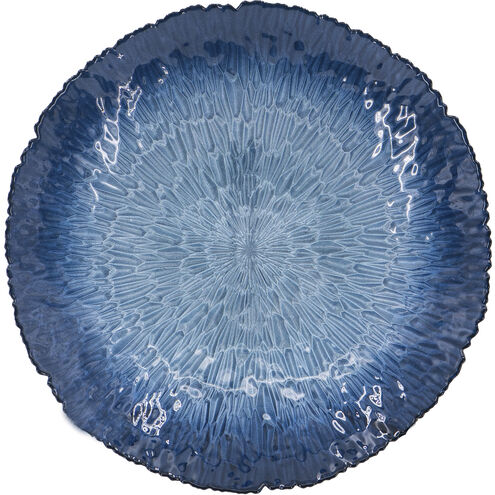 Anita 15.9 X 15.9 inch Blue Charger