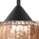 Nico 4 LED Black Cord Pendant Ceiling Light