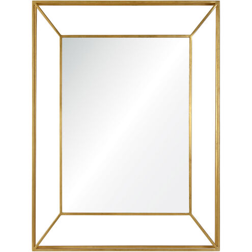 Wilton 40 X 30 inch Gold Wall Mirror