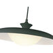 Alora Mood Minori 1 Light 15.5 inch Pine Green Pendant Ceiling Light