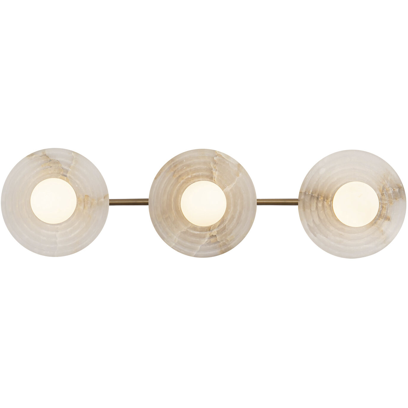 Dahlia Wall/Vanity Light Wall Light in Vintage Brass