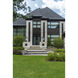 Talbot 4 Light 36.75 inch Black Outdoor Pier Mounted Fixture