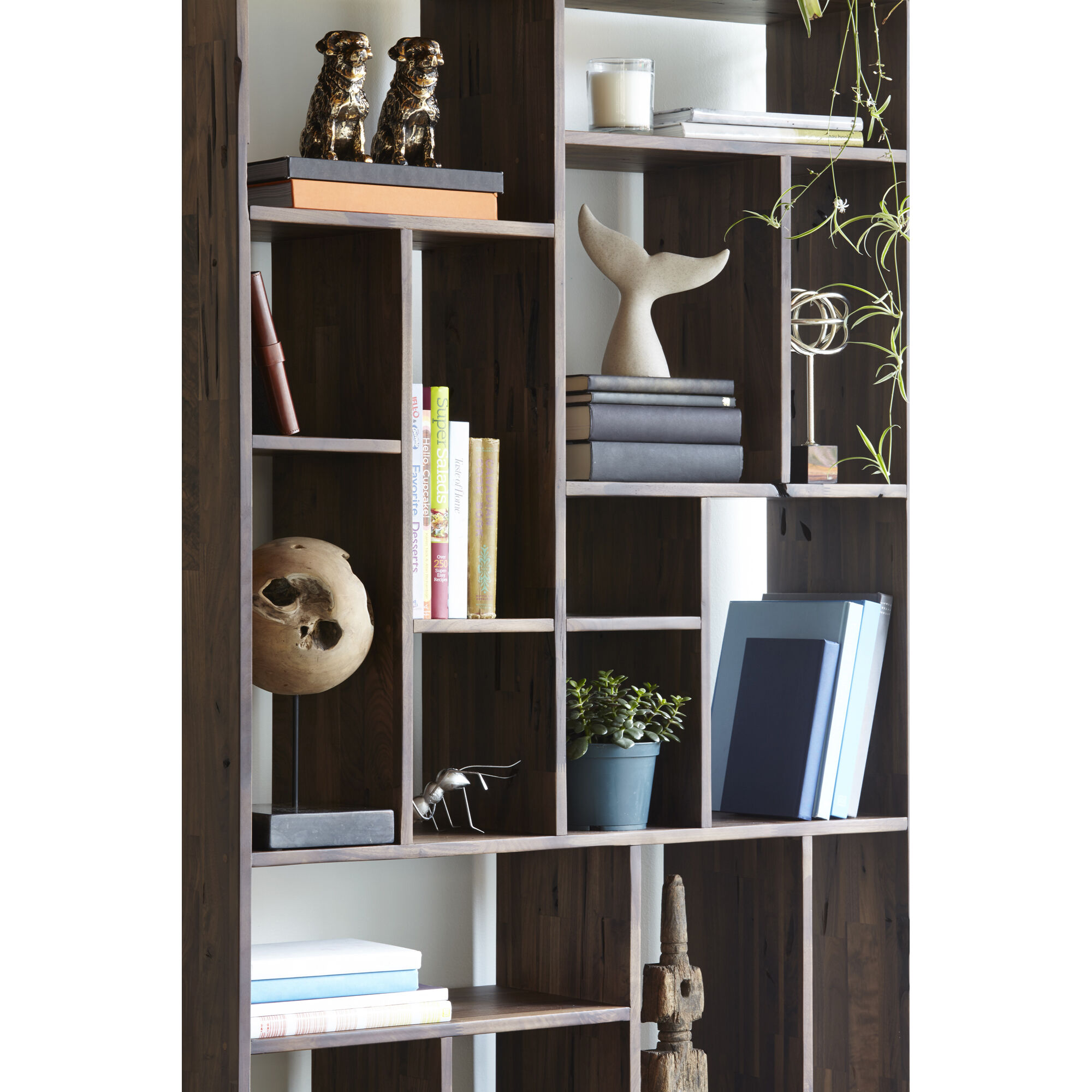 Redemption 86 X 41 X 12 inch Brown Shelf, Large